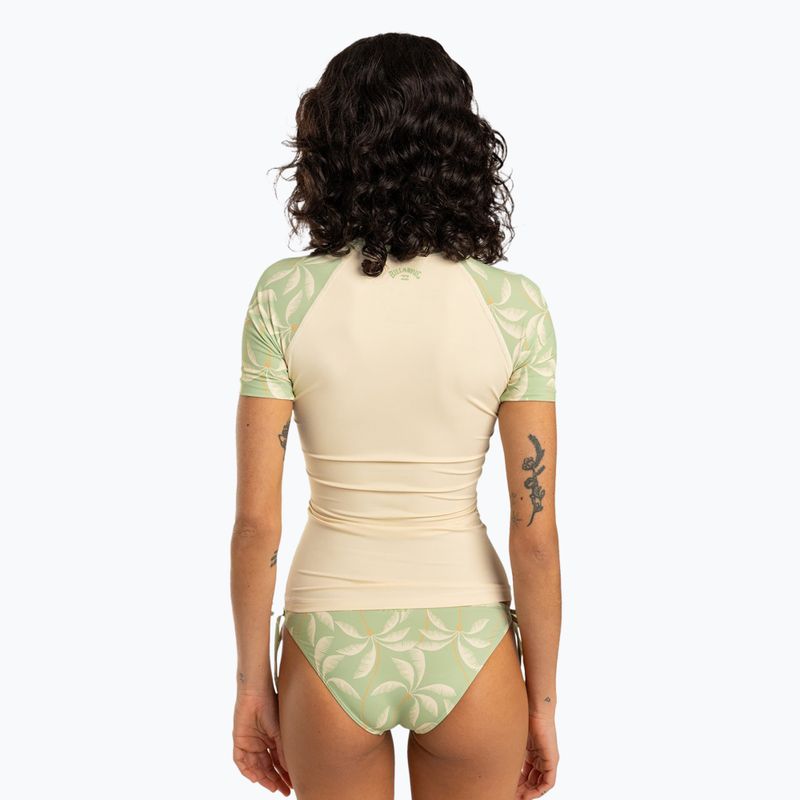 Camicia da bagno Billabong Surf Capsule da donna whitecap 3