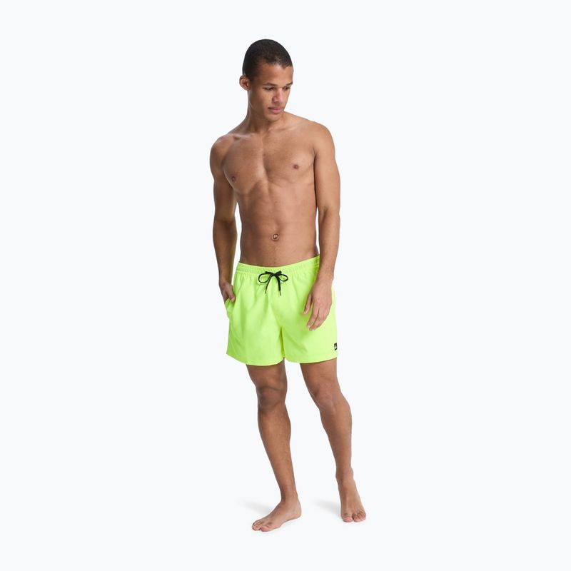 Costume da bagno uomo Quiksilver Everyday Solid Volley 15" safety yellow 4