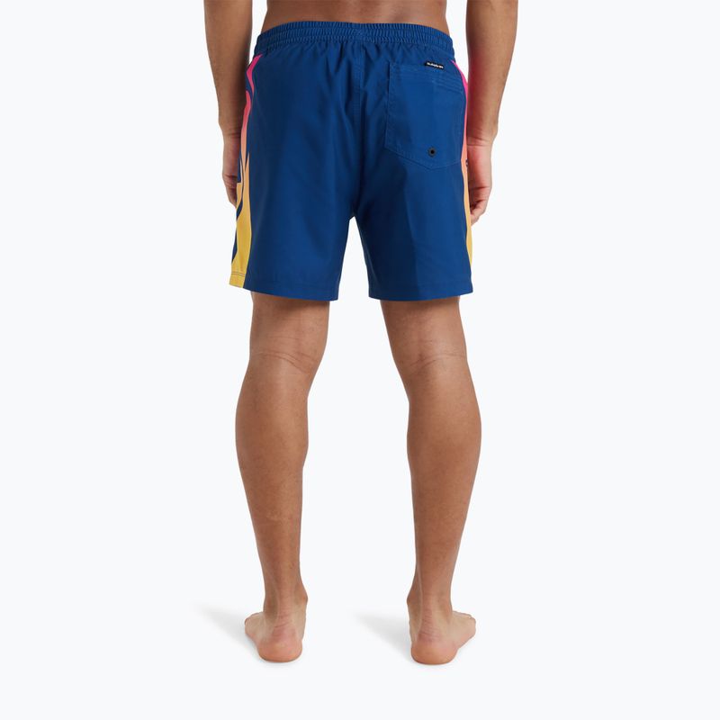 Pantaloncini da bagno Quiksilver Everyday Holmes Volley 16" estate blue holmes uomo 4