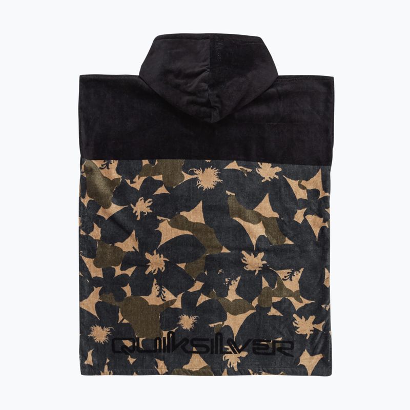 Poncho Quiksilver Hoody foglia d'uva per bambini 2