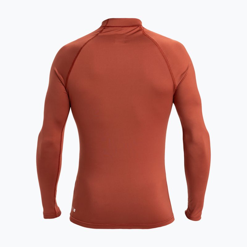 Quiksilver Everyday UPF50 henné uomo manica lunga da nuoto 2