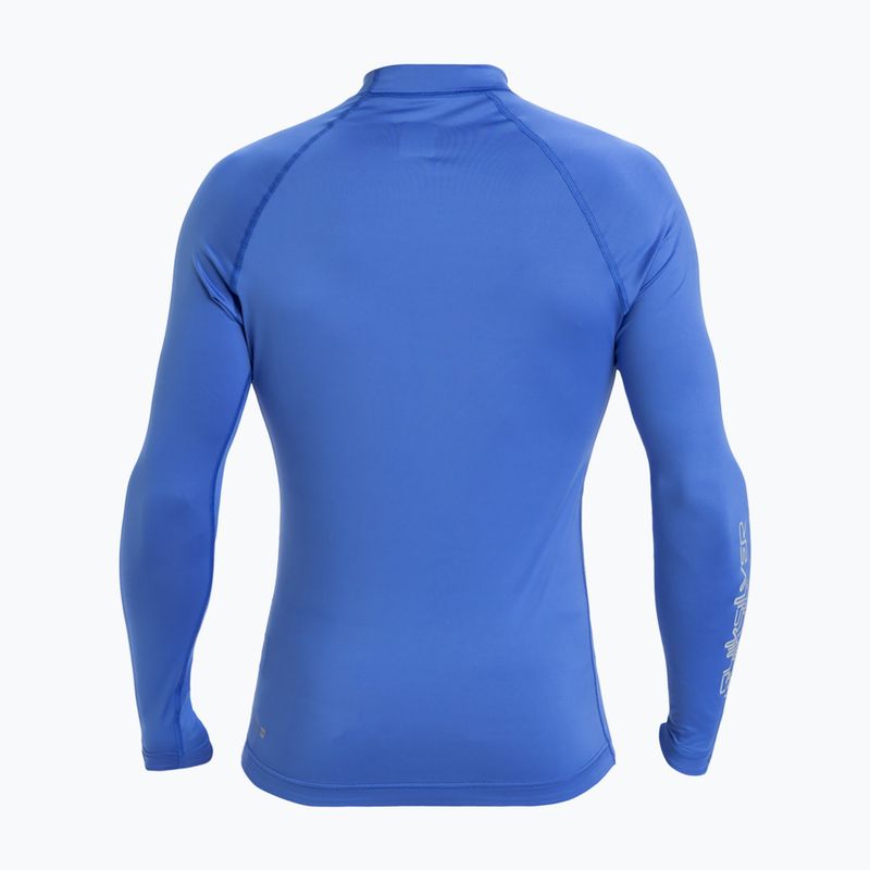 Quiksilver Everyday UPF50 nebulas blu manica lunga da uomo per il nuoto 2