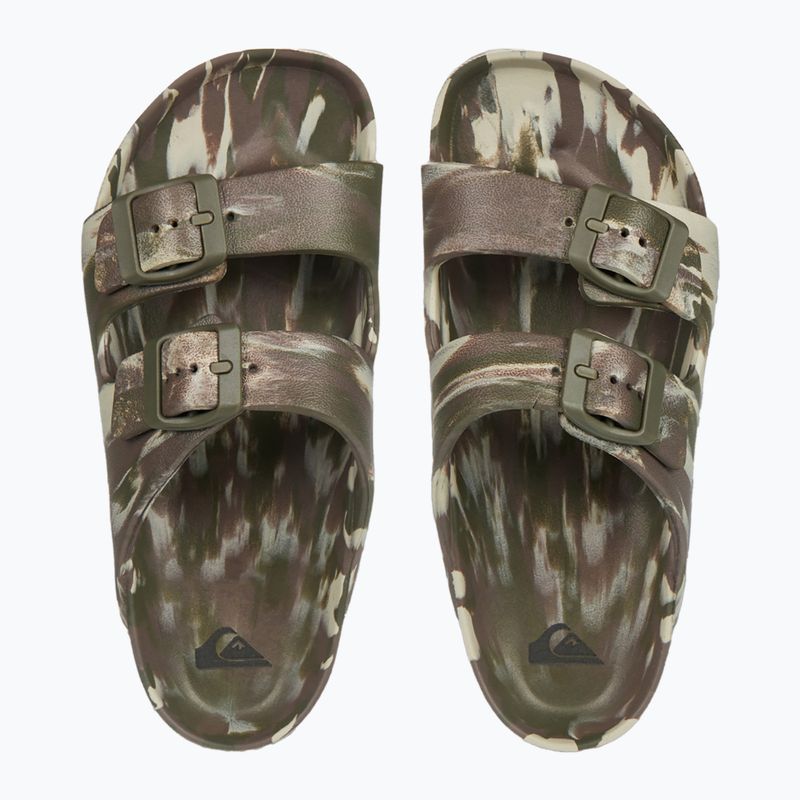 Quiksilver Embark RF verde 1 infradito per bambini 2
