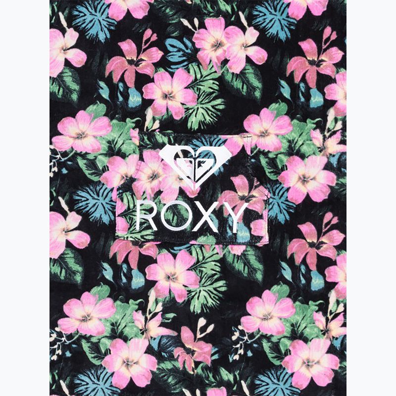 ROXY Stay Magical Poncho stampato per bambini con onde da festa in basilico yw 3
