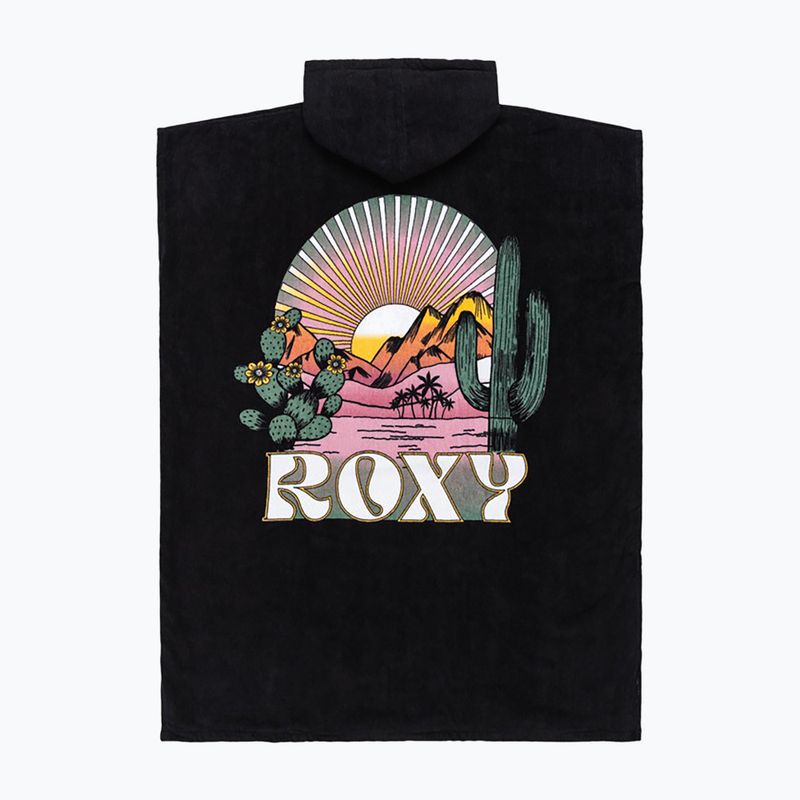 ROXY Poncho donna Infinite Lagoon antracite 2
