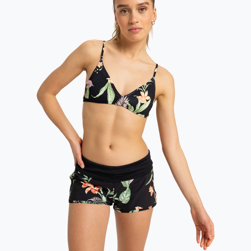 Pantaloncini da bagno donna ROXY Endless Summer antracite island escape 2
