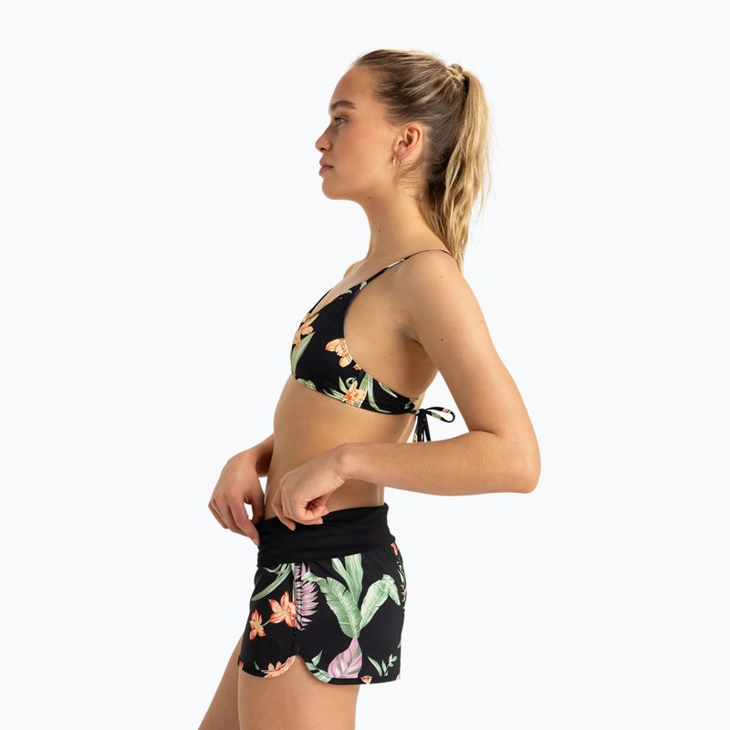 Pantaloncini da bagno donna ROXY Endless Summer antracite island escape 5