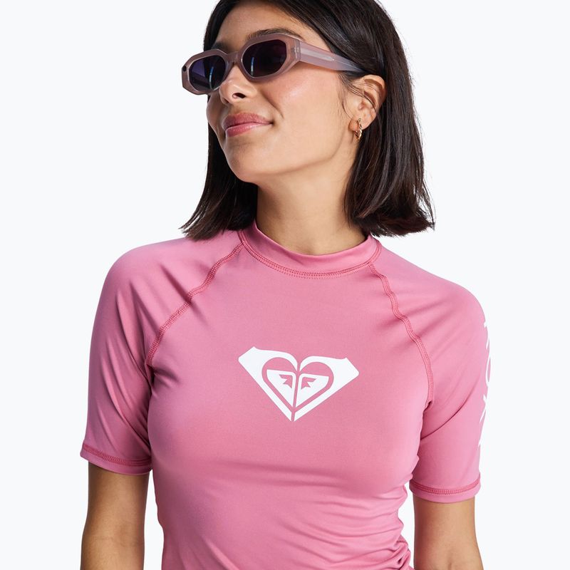 Maglietta da nuoto donna ROXY Whole Hearted heather rose 5