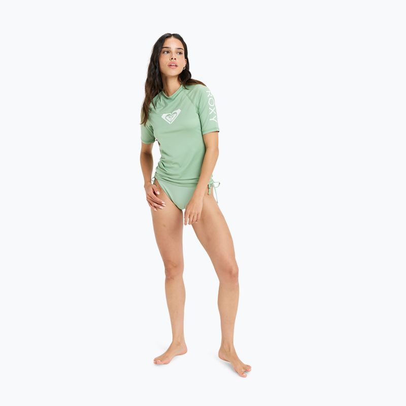 Maglietta da bagno donna ROXY Whole Hearted basilico 2