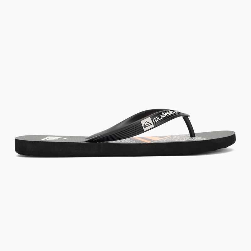 Quiksilver Java Art infradito uomo nero 1 2