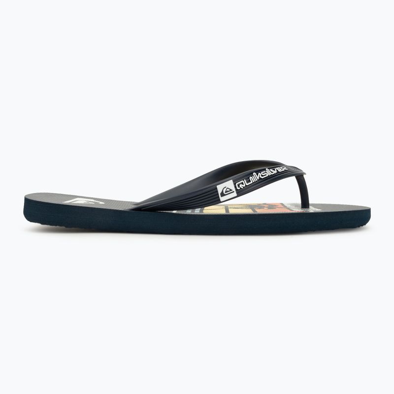 Quiksilver Java Art infradito uomo blu 5 2