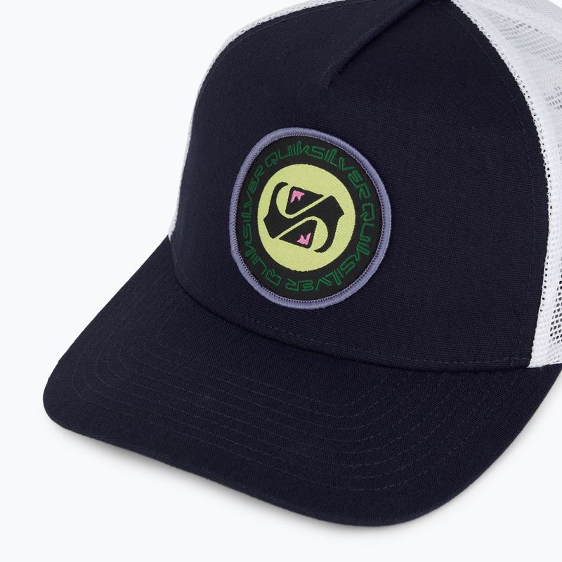 Cappello da baseball Quiksilver Riding Around Trucker da uomo, blu scuro 3
