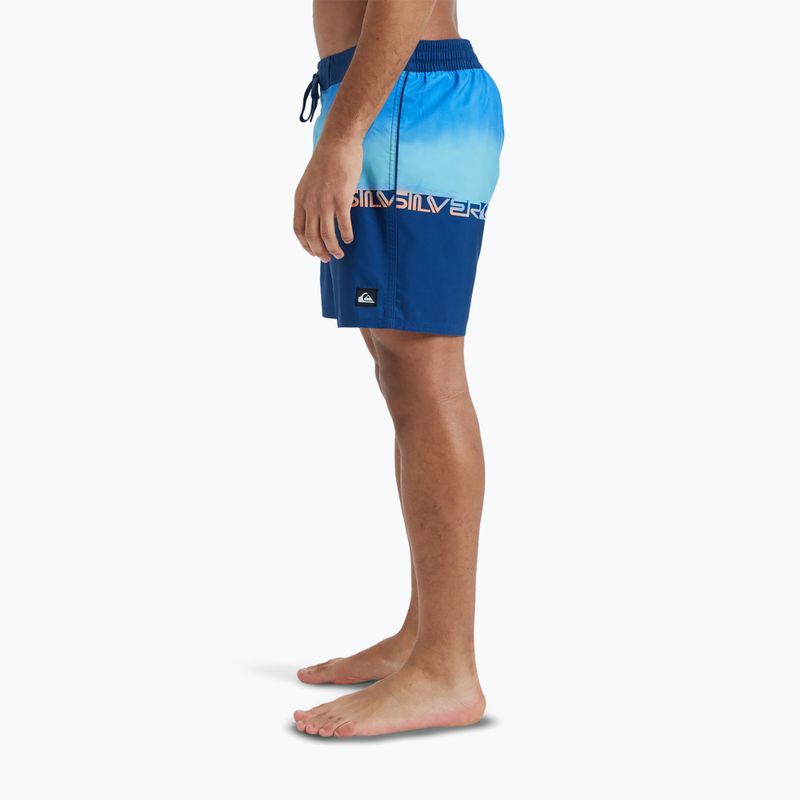Pantaloncini da bagno Quiksilver Everyday Half Jam 16" uomo nebulas blue wordblock 6