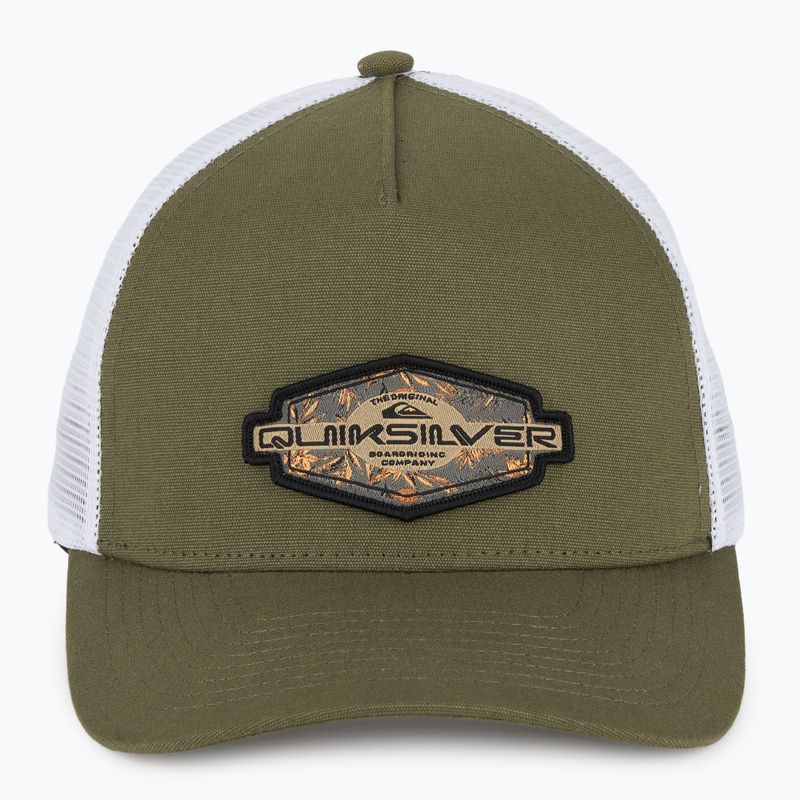 Cappello da baseball Quiksilver Riding Around Trucker grape leaf da uomo 2