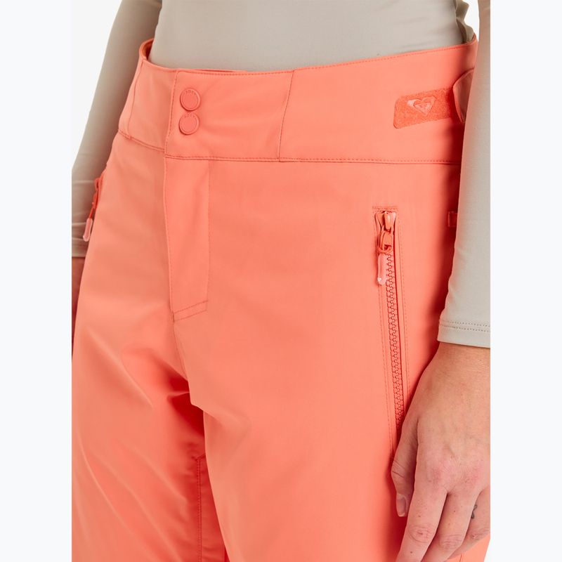Pantaloni da snowboard donna ROXY Alpine Ridge coral chic 8