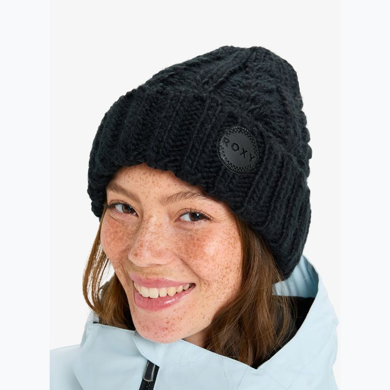 Berretto invernale da donna ROXY Tram Beanie true black 5