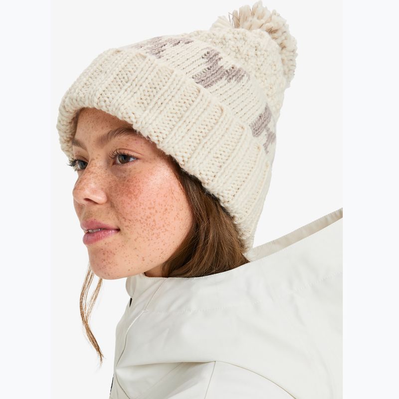 Berretto invernale da donna ROXY Tonic Beanie Whisper White 5