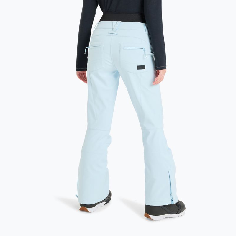 Pantaloni da snowboard donna ROXY Rising High ice blue 3
