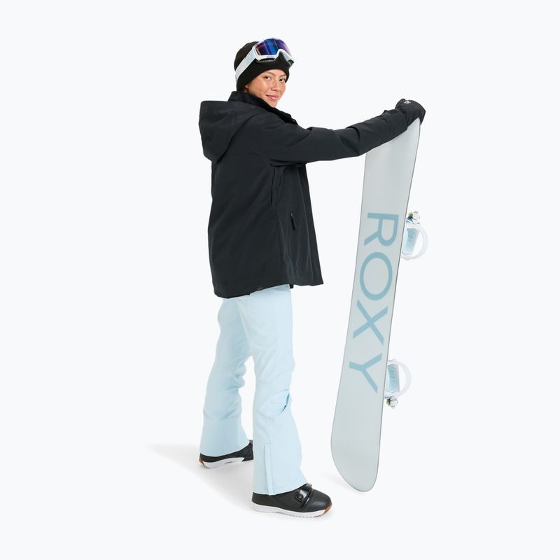 Pantaloni da snowboard donna ROXY Rising High ice blue 4