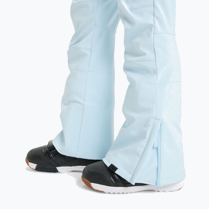 Pantaloni da snowboard donna ROXY Rising High ice blue 8