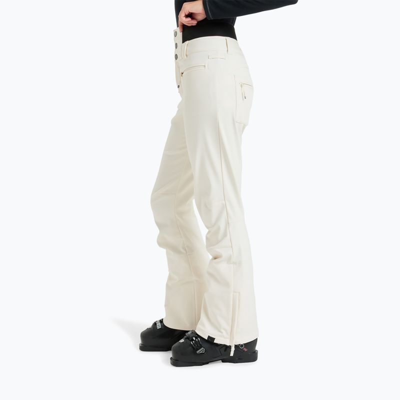 Pantaloni da snowboard donna ROXY Rising High whisper white 4