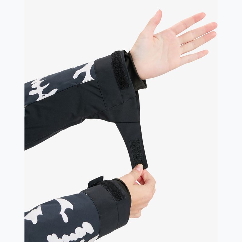 Giacca da snowboard donna ROXY Free Jet true black/big flower 7