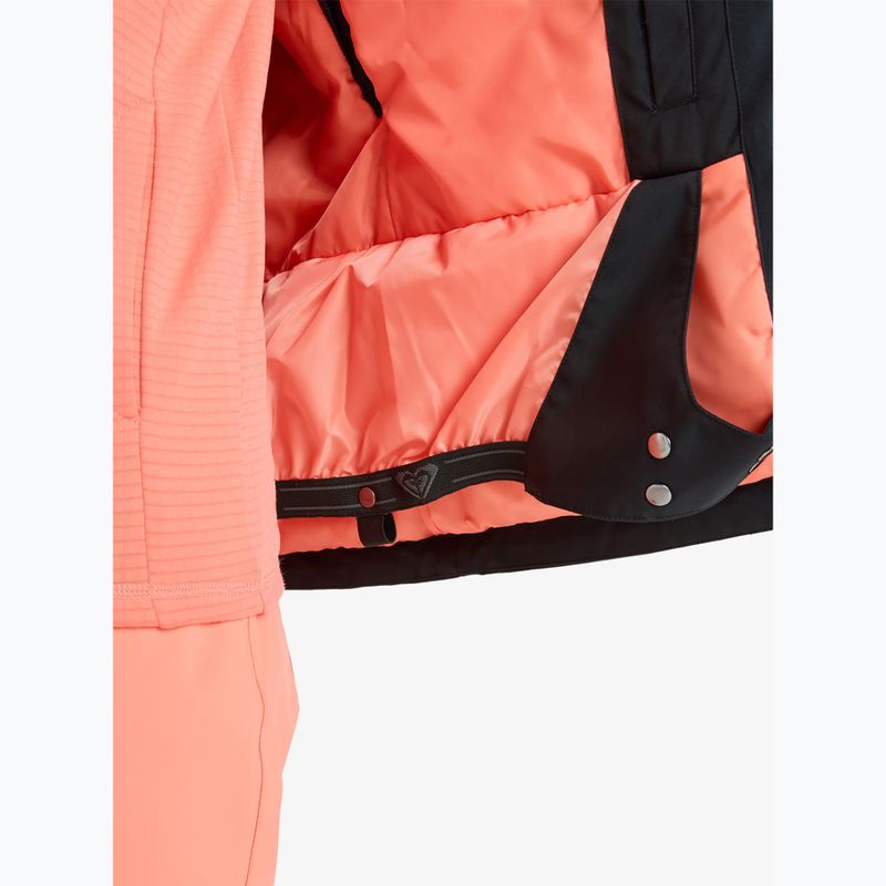 Giacca da snowboard donna ROXY Free Jet true black/big flower 14