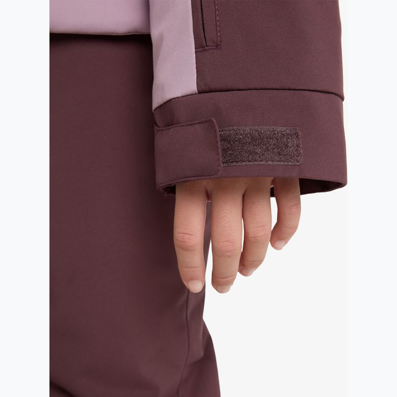 Giacca da snowboard per bambini ROXY Free Jet Block discreet mauve 10