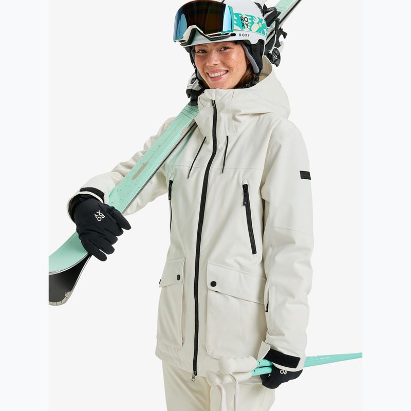 Giacca da snowboard donna ROXY Stated whisper white 5
