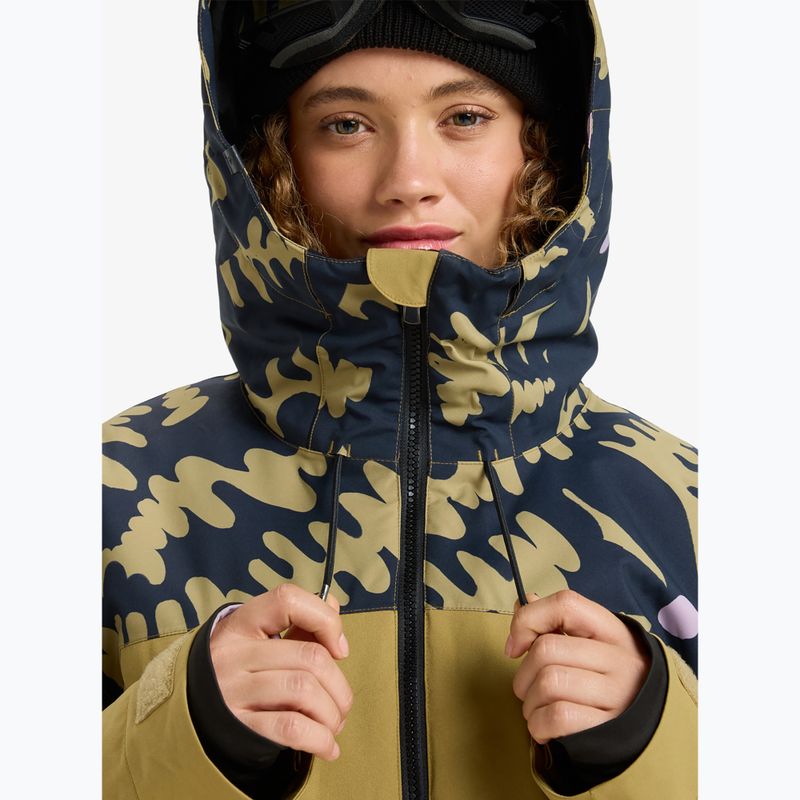 Giacca da snowboard donna ROXY Stated fennel seed/big flower 9
