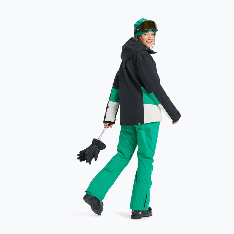 Pantaloni da snowboard donna ROXY Backyard vivid green 4
