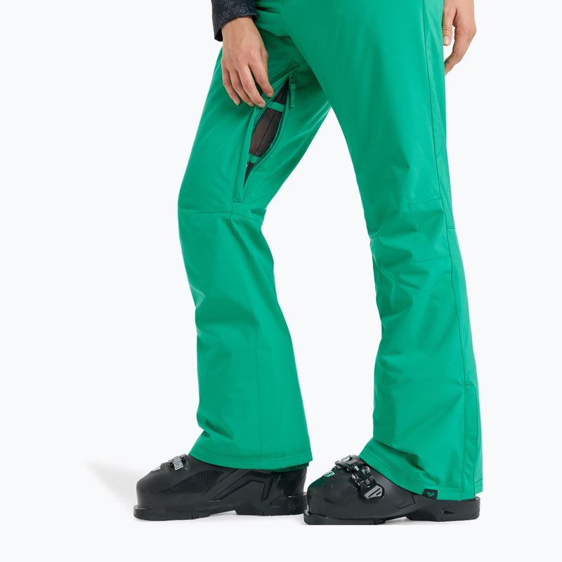 Pantaloni da snowboard donna ROXY Backyard vivid green 6