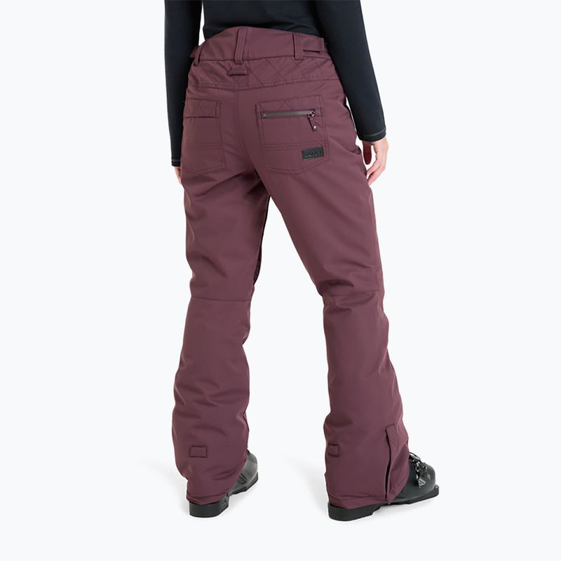 Pantaloni da snowboard donna ROXY Nadia huckleberry 2