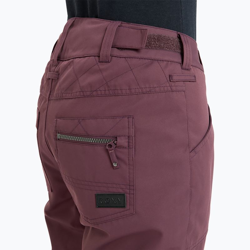 Pantaloni da snowboard donna ROXY Nadia huckleberry 4