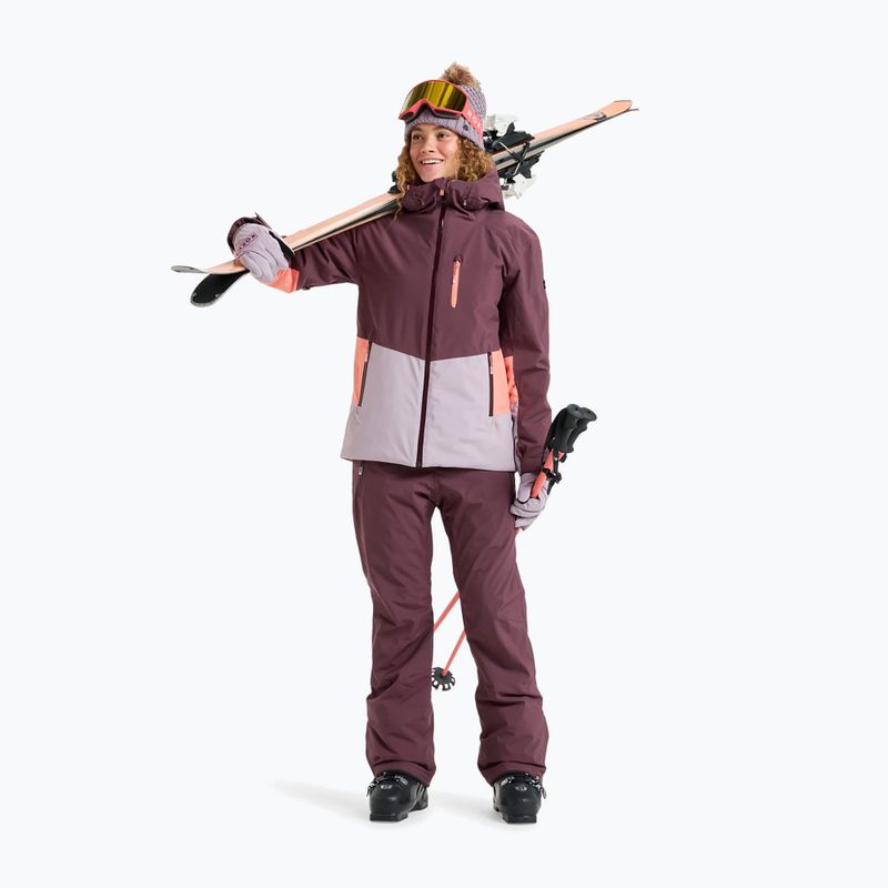 Giacca da snowboard donna ROXY Stormdash huckleberry 2
