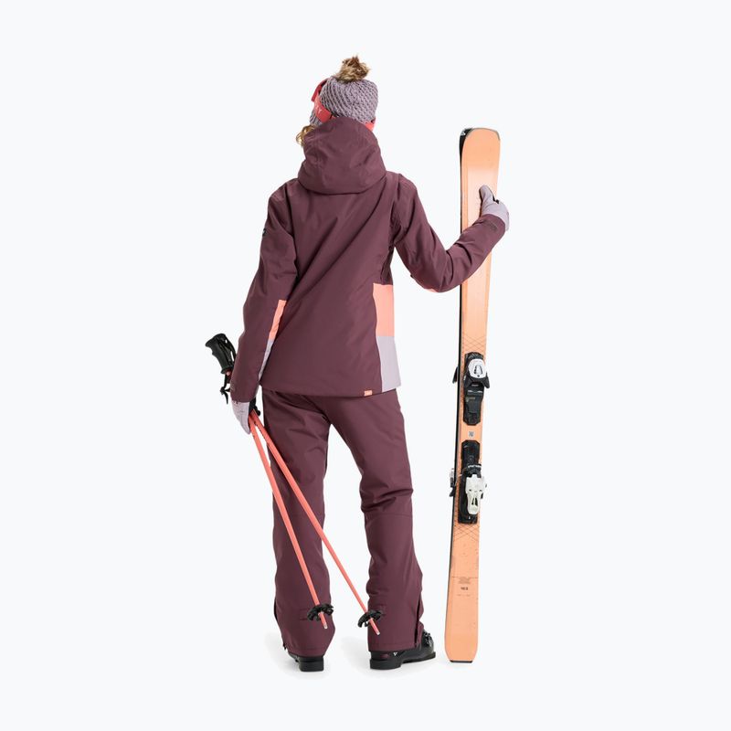 Giacca da snowboard donna ROXY Stormdash huckleberry 4