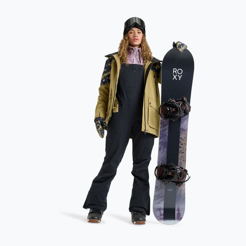 Salopette da sci donna ROXY Rideout Bib true black 3