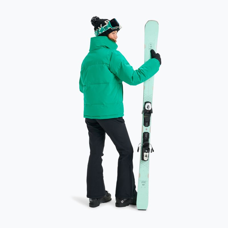 Giacca da snowboard donna ROXY Snow Winter Rebel vivid green 3