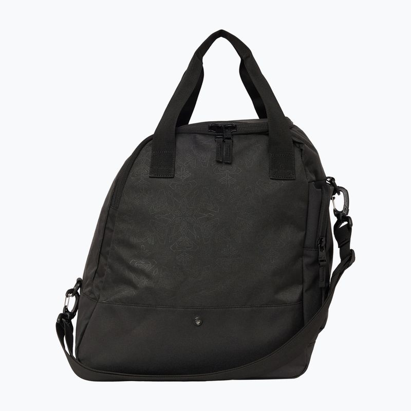 Sacca porta scarpe ROXY Northa true black goffratura a fiocco di neve 3
