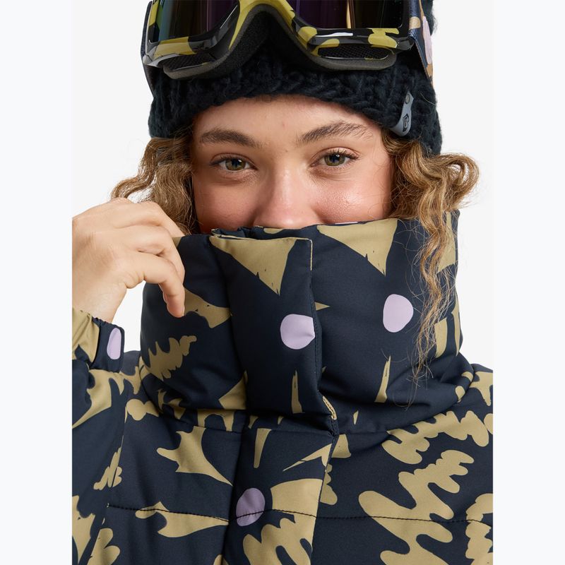Giacca da snowboard donna ROXY Snow Winter Rebel fennel seed/big flower 6