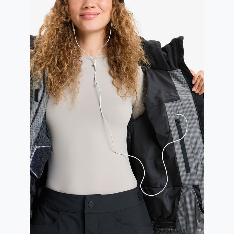 Giacca da snowboard donna ROXY Snow Shimmer true black 11
