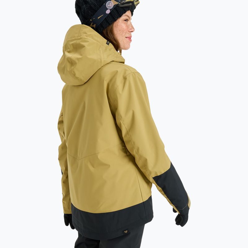 Giacca da snowboard donna ROXY Upwards fennel seed 3