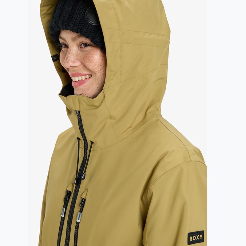 Giacca da snowboard donna ROXY Upwards fennel seed 9