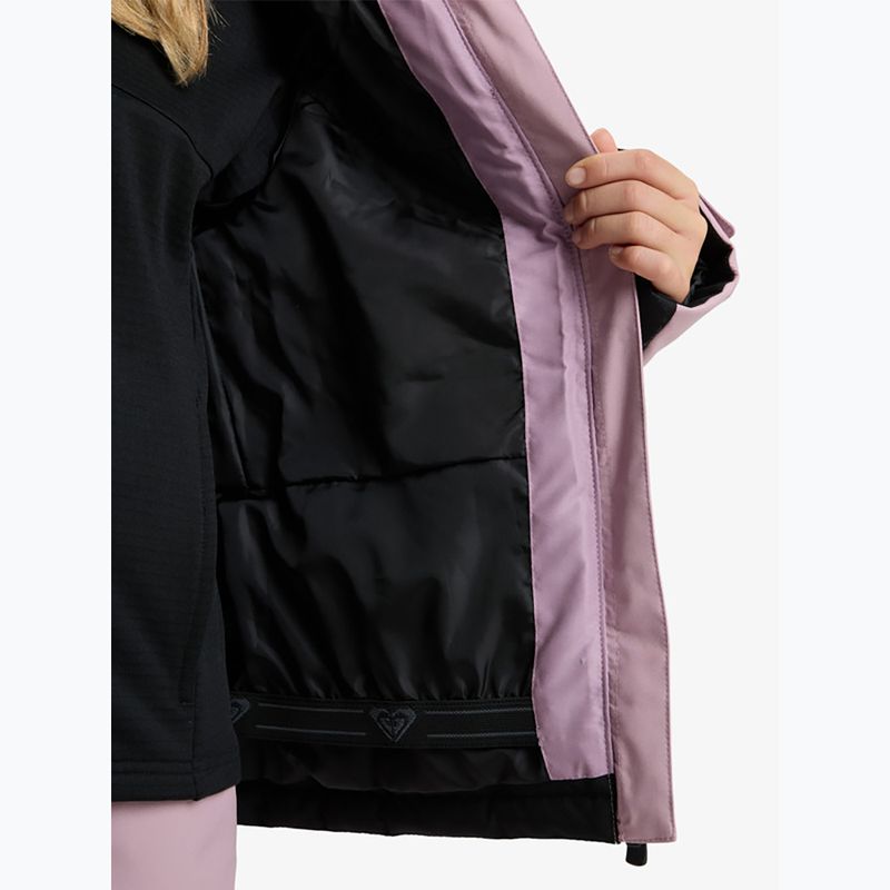 Giacca da snowboard bambino ROXY Snowsylva true black 8