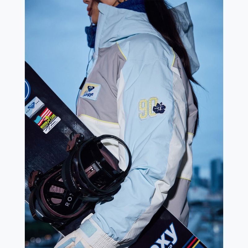 Giacca da snowboard donna ROXY Chloe Kim Anorak ash 16