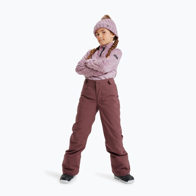 Pantaloni da snowboard per bambini ROXY Backyard huckleberry 2