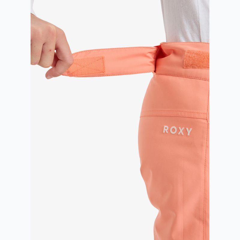 Pantaloni da snowboard per bambini ROXY Backyard coral chic 4