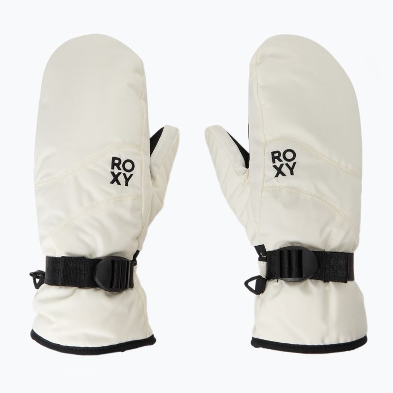 Guanti snowboard donna Roxy Jetty Solid Mitt whisper white 2