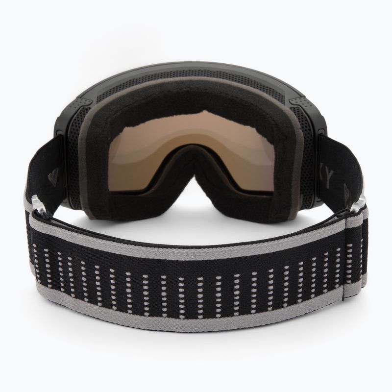 Maschera da snowboard da donna ROXY Storm MG black/clux ml infrared 4