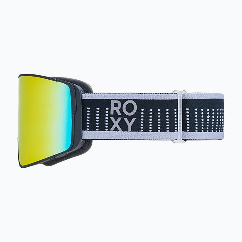 Maschera da snowboard da donna ROXY Storm MG black/clux ml infrared 4